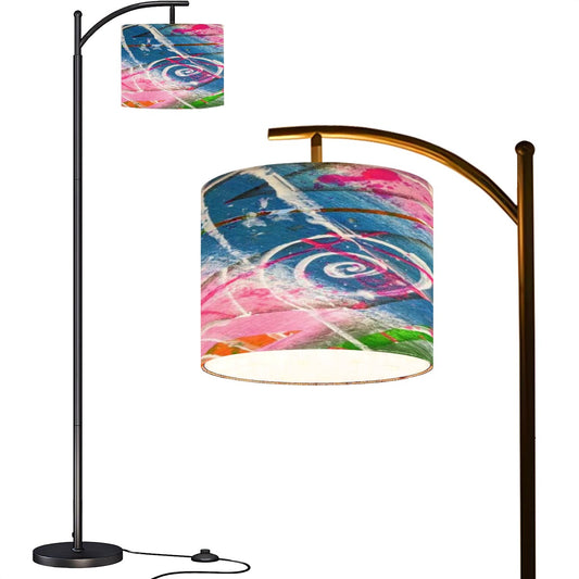 Gavin Scott Arc Floor Lamp w/Remote