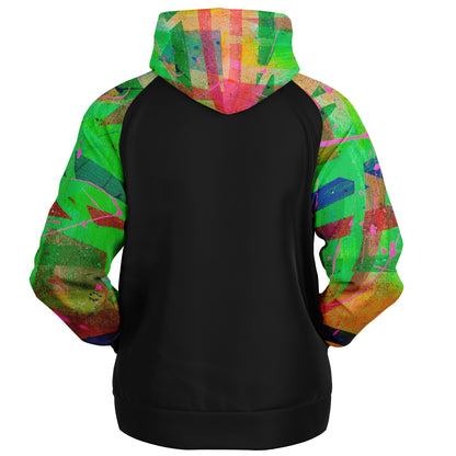 Gavin Scott Splash of Color Raglan Hoodie (Genderless XS-4XL)