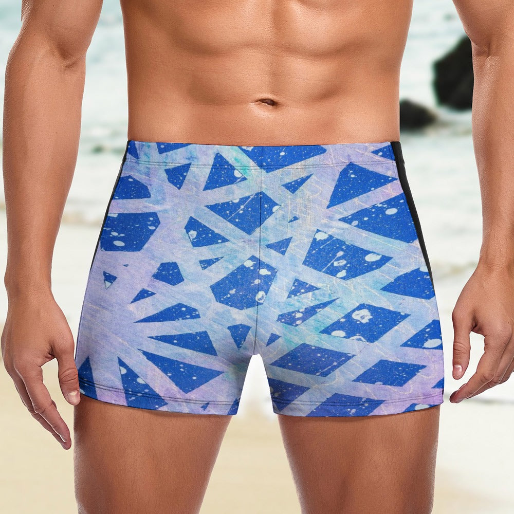 Gavin Scott Square Cut Swimming Trunks (Masc S-3XL)