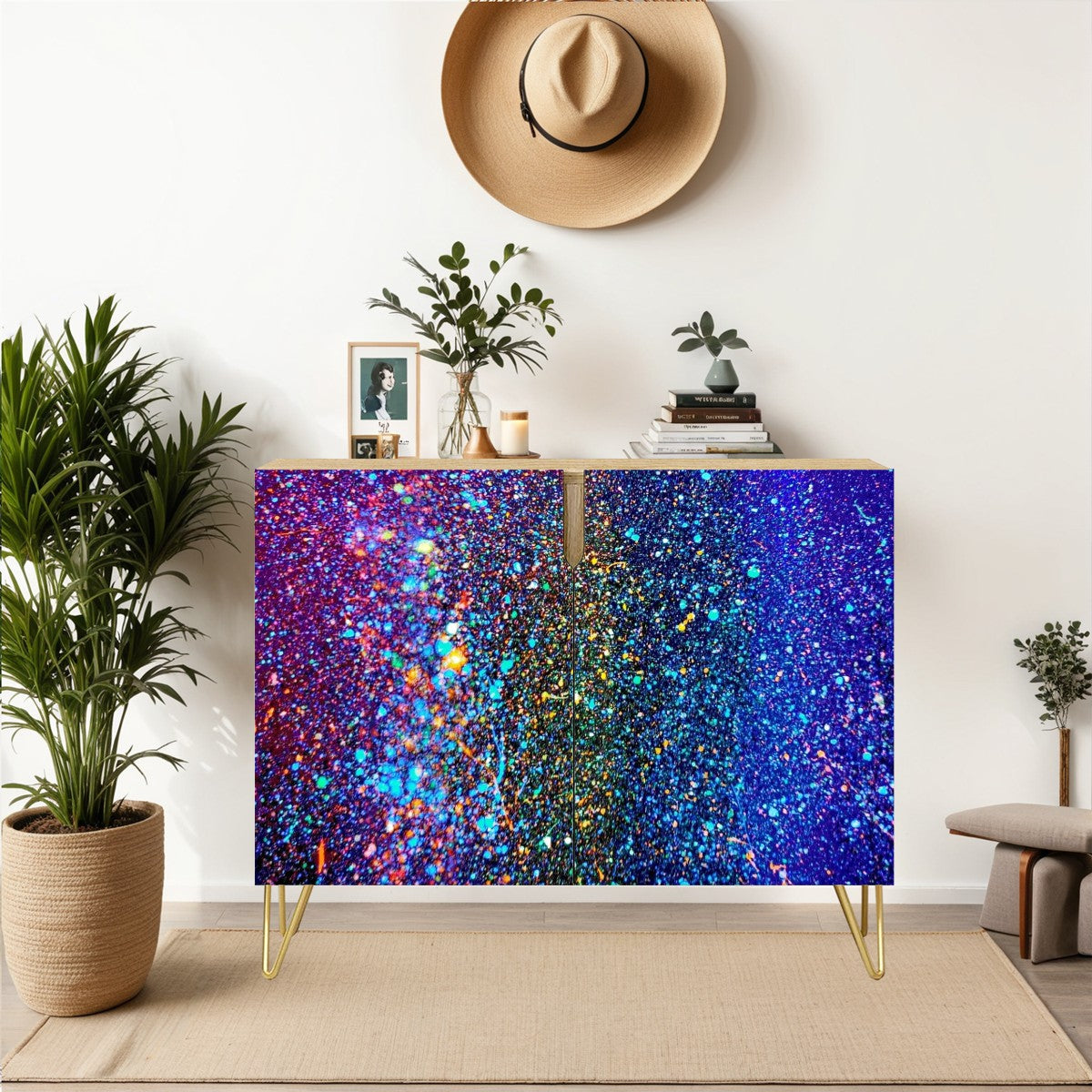 Gavin Scott Wooden Sideboard Cabinet