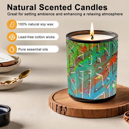 Gavin Scott Scented Black Jar Candle (6oz)