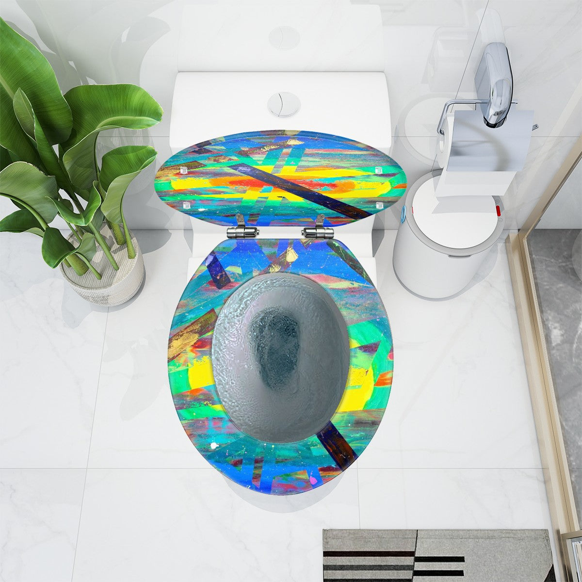 Gavin Scott Universal Toilet Seat w/Matching Soft-close Lid