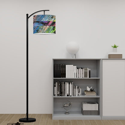 Gavin Scott Arc Floor Lamp w/Remote