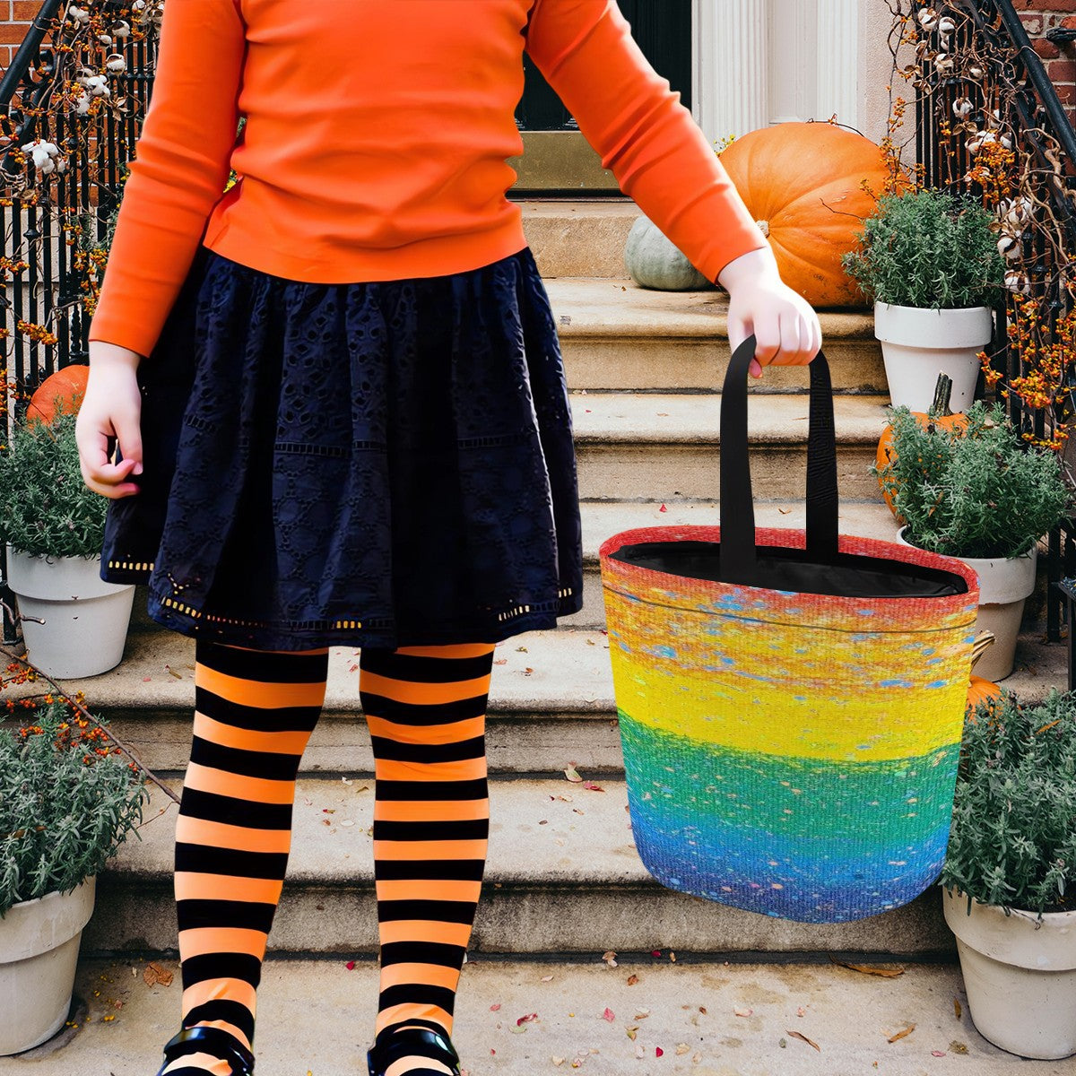 Gavin Scott Reusable Halloween Candy Bucket