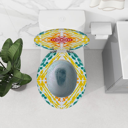 Gavin Scott Round Toilet Seat w/Matching Soft-close Lid (O-Shape)