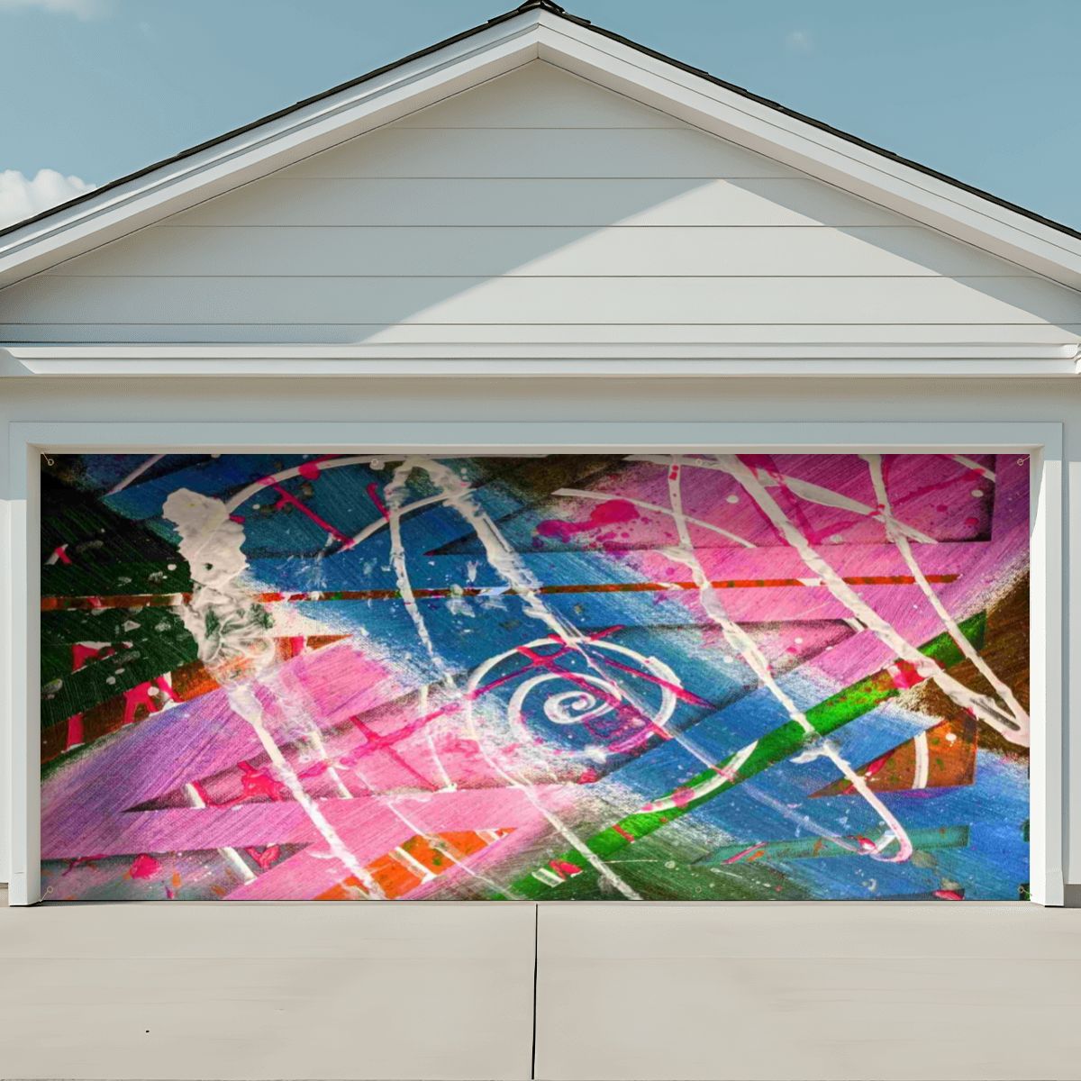 Gavin Scott Garage Door Banner Backdrop
