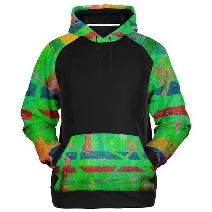 Gavin Scott Splash of Color Raglan Hoodie (Genderless XS-4XL)