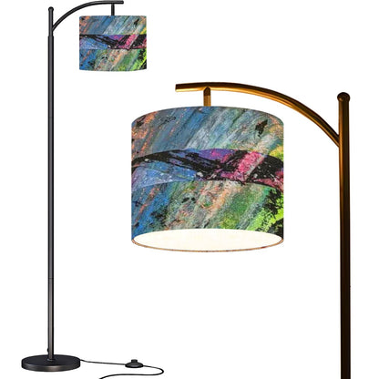 Gavin Scott Arc Floor Lamp w/Remote