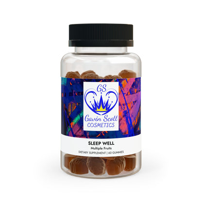 Gavin Scott Cosmetics Sleep Well Gummies (60 Gummies)