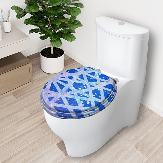 Gavin Scott Round Toilet Seat w/Matching Soft-close Lid (O-Shape)