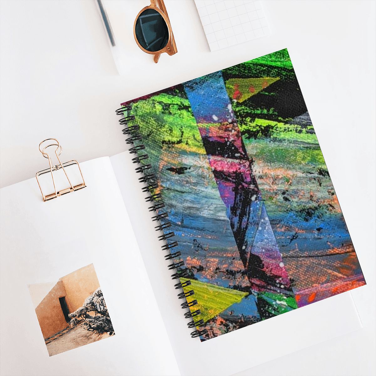 Gavin Scott Spiral Notebook
