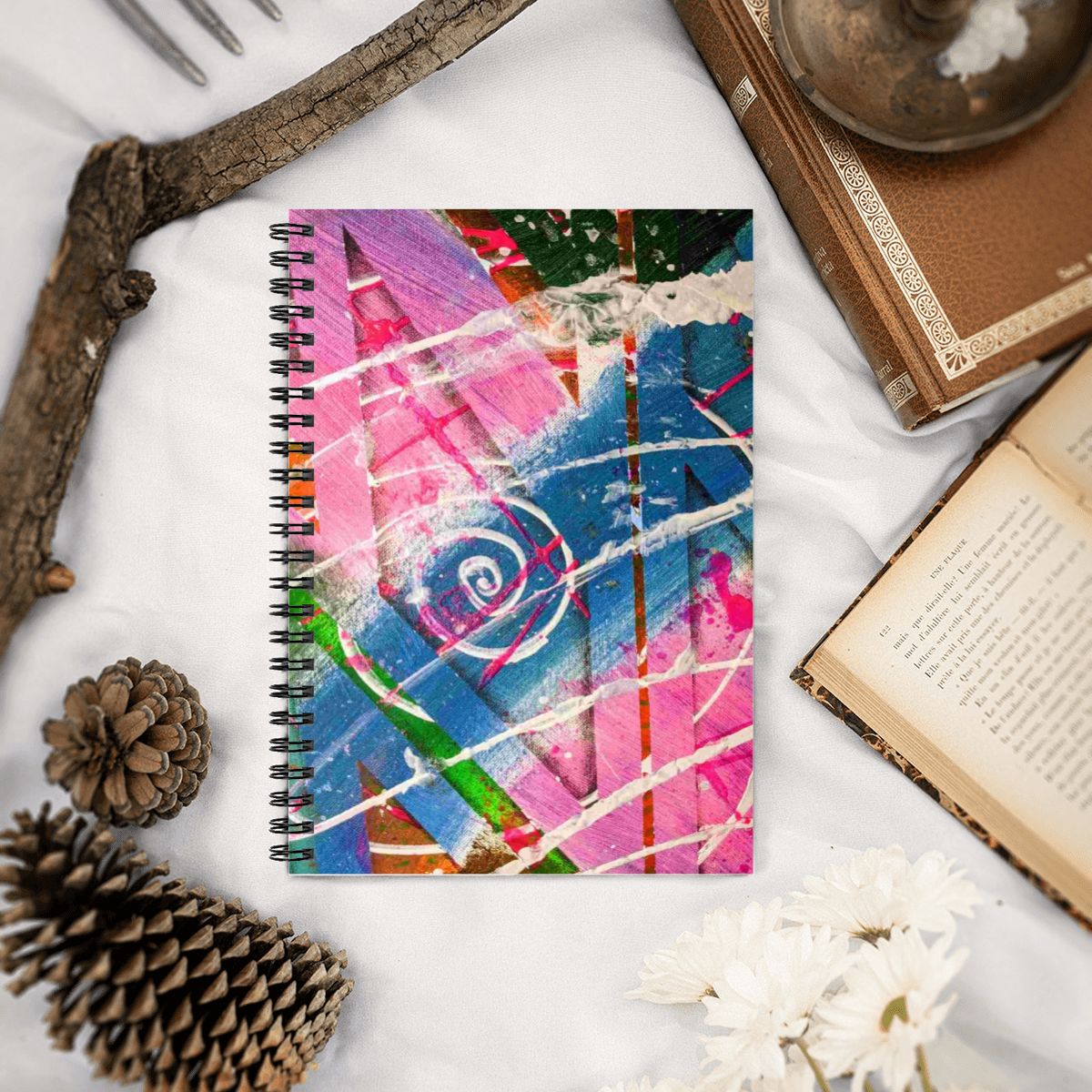 Gavin Scott Spiral Notebook