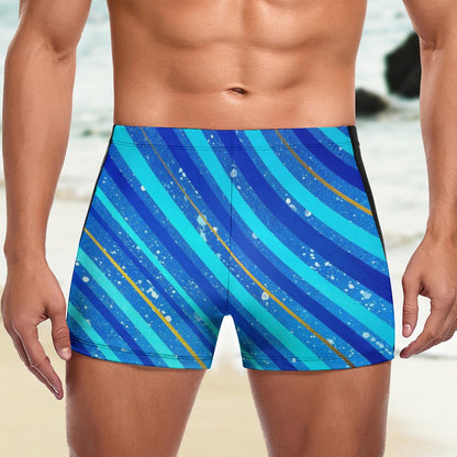 Gavin Scott Square Cut Swimming Trunks (Masc S-3XL)