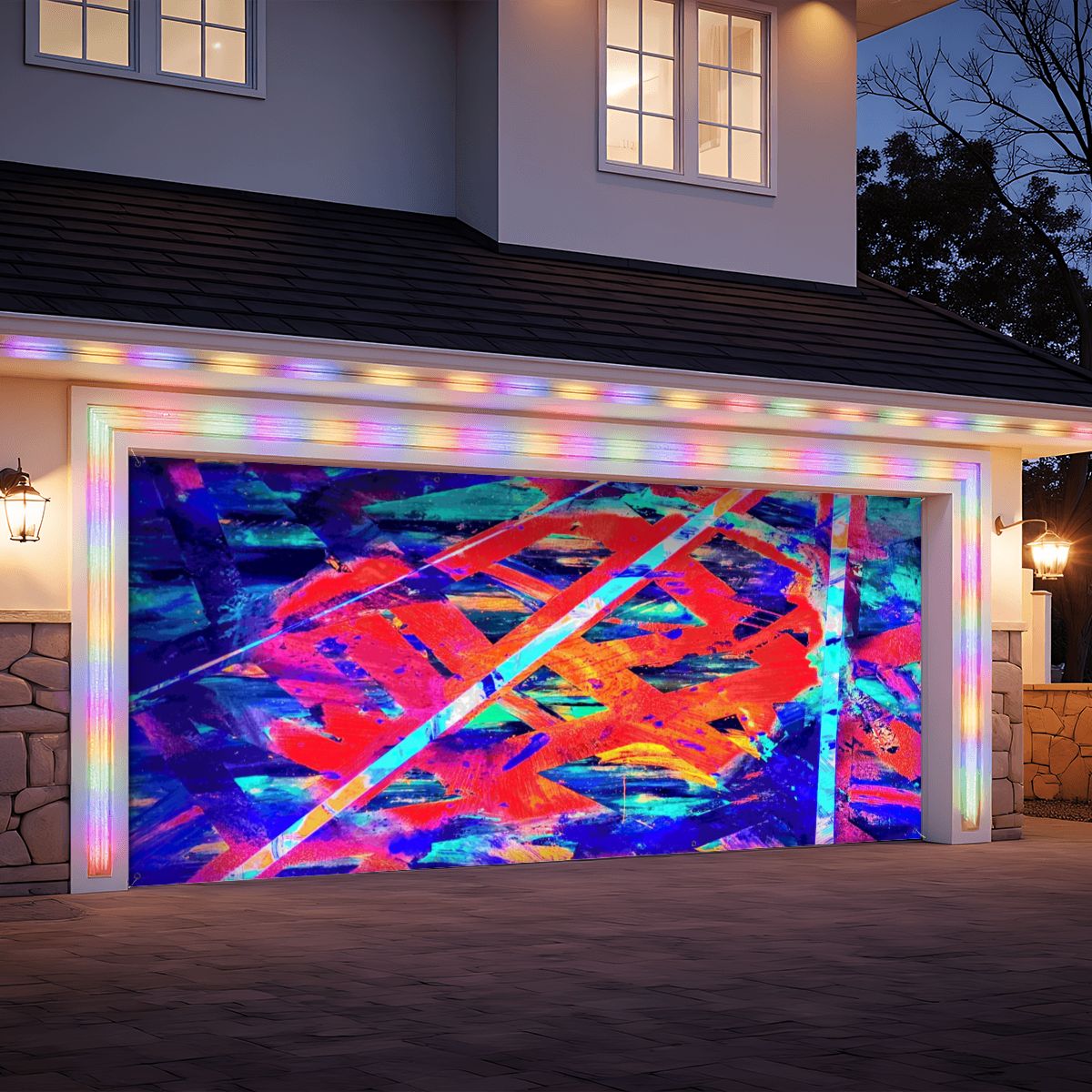 Gavin Scott Garage Door Banner Backdrop