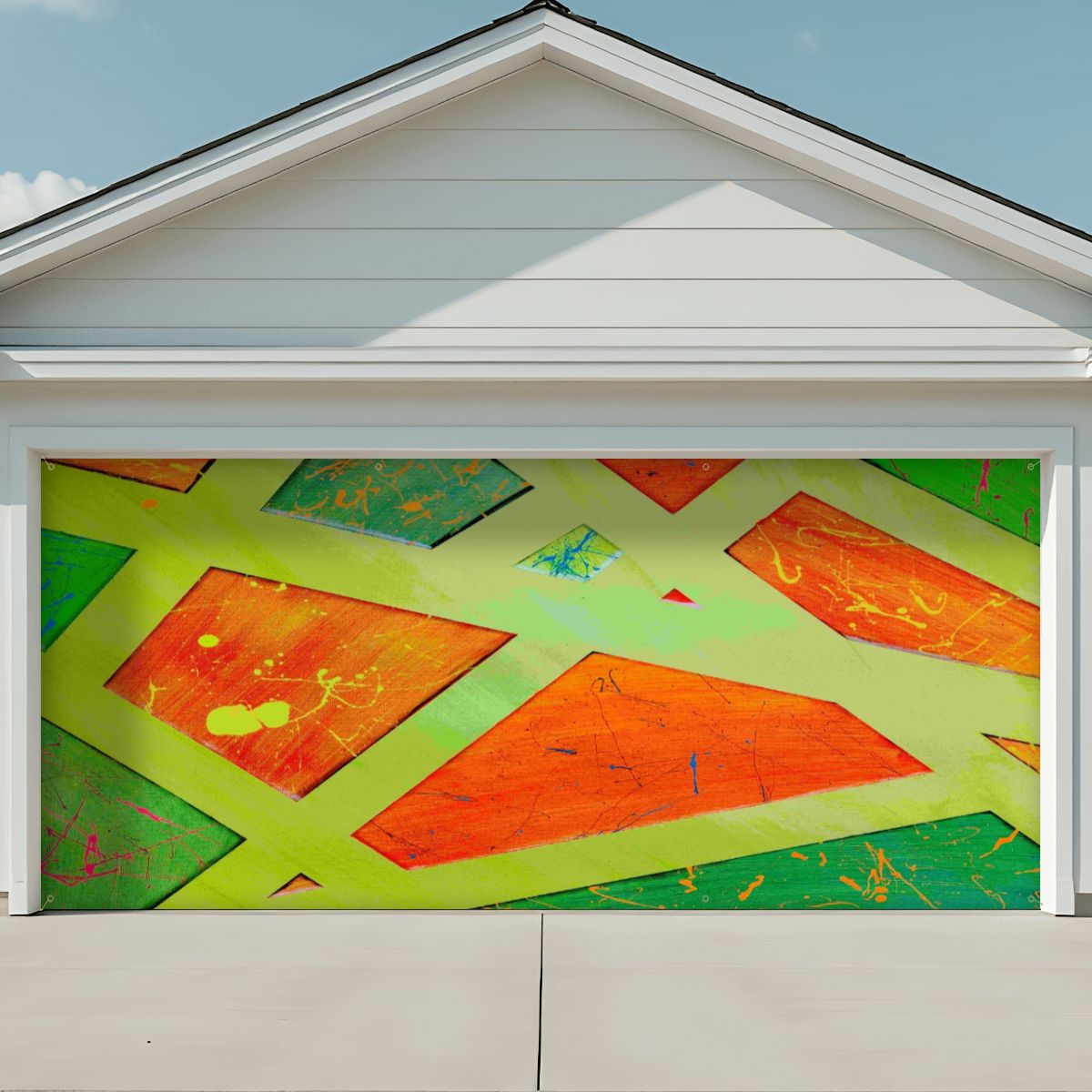 Gavin Scott Garage Door Banner Backdrop