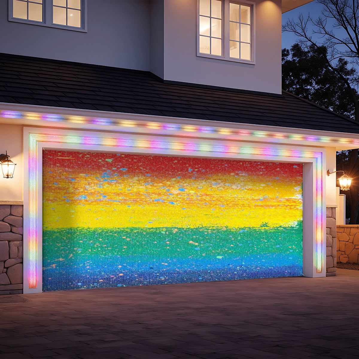 Gavin Scott Garage Door Banner Backdrop