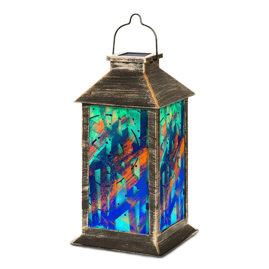 Gavin Scott Solar Powered Indoor/Outdoor Lantern