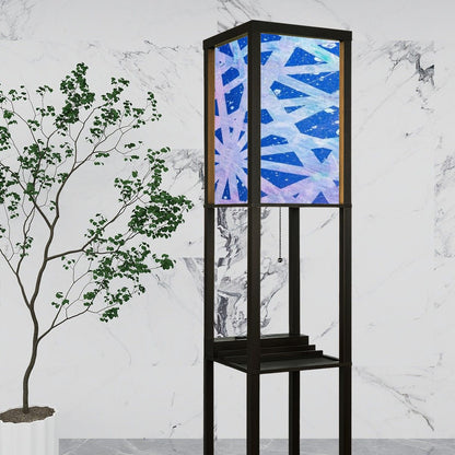 Gavin Scott Floor Lamp with Shelves (2 Colors)