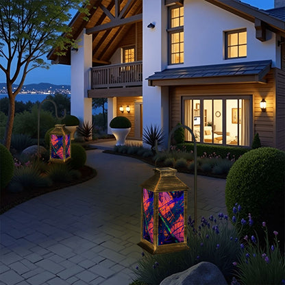 Gavin Scott Solar Powered Indoor/Outdoor Lantern