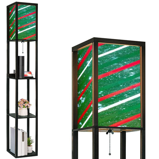 Gavin Scott Floor Lamp with Shelves (2 Colors)
