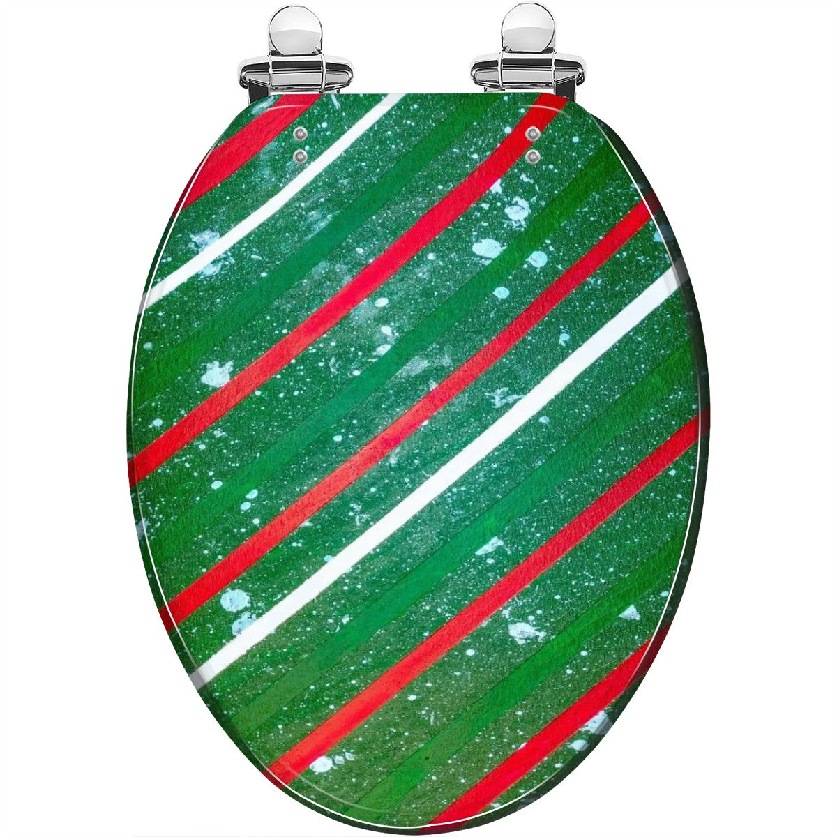 Gavin Scott Elongated Toilet Seat w/Matching Soft-close Lid (V-Shape)