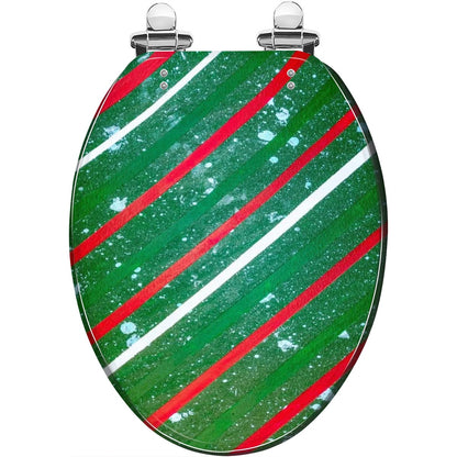 Gavin Scott Elongated Toilet Seat w/Matching Soft-close Lid (V-Shape)