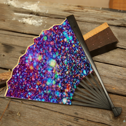 Gavin Scott Genuine Spun Silk Folding Hand Fans (4 Sizes)