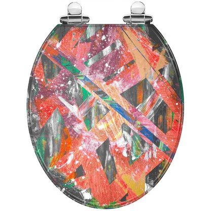 Gavin Scott Round Toilet Seat w/Matching Soft-close Lid (O-Shape)