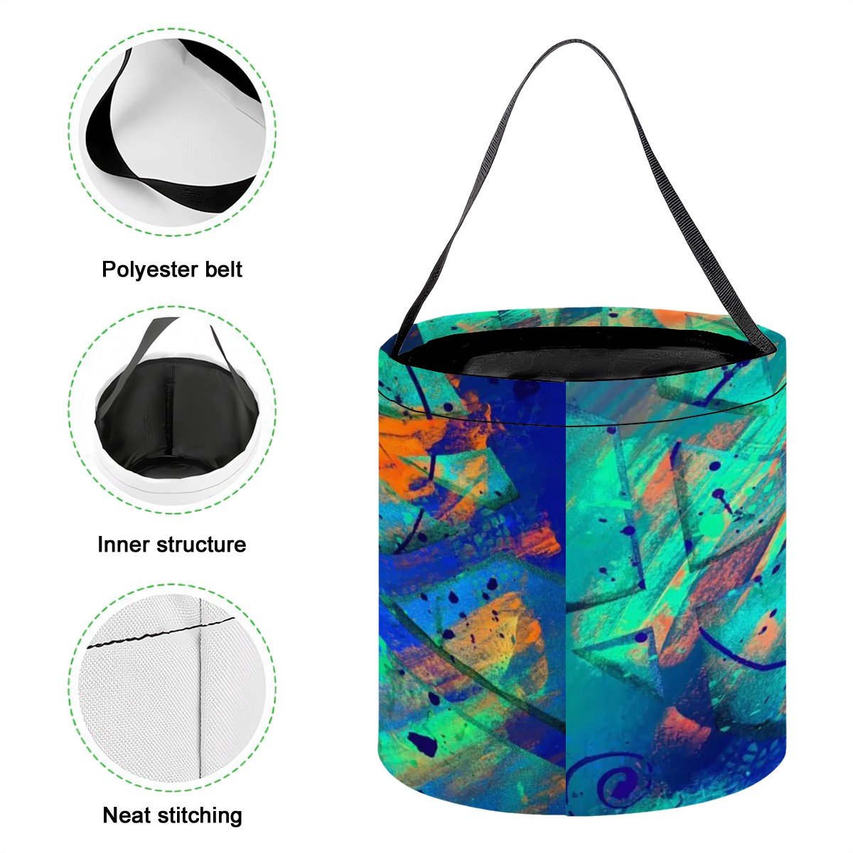 Gavin Scott Reusable Halloween Candy Bucket