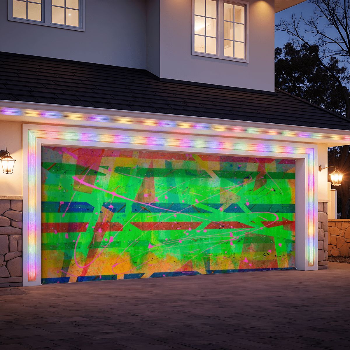 Gavin Scott Garage Door Banner Backdrop