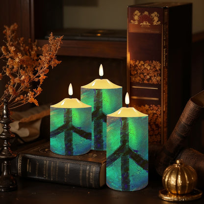 Gavin Scott Flameless Candles w/Remote (Set of 3)