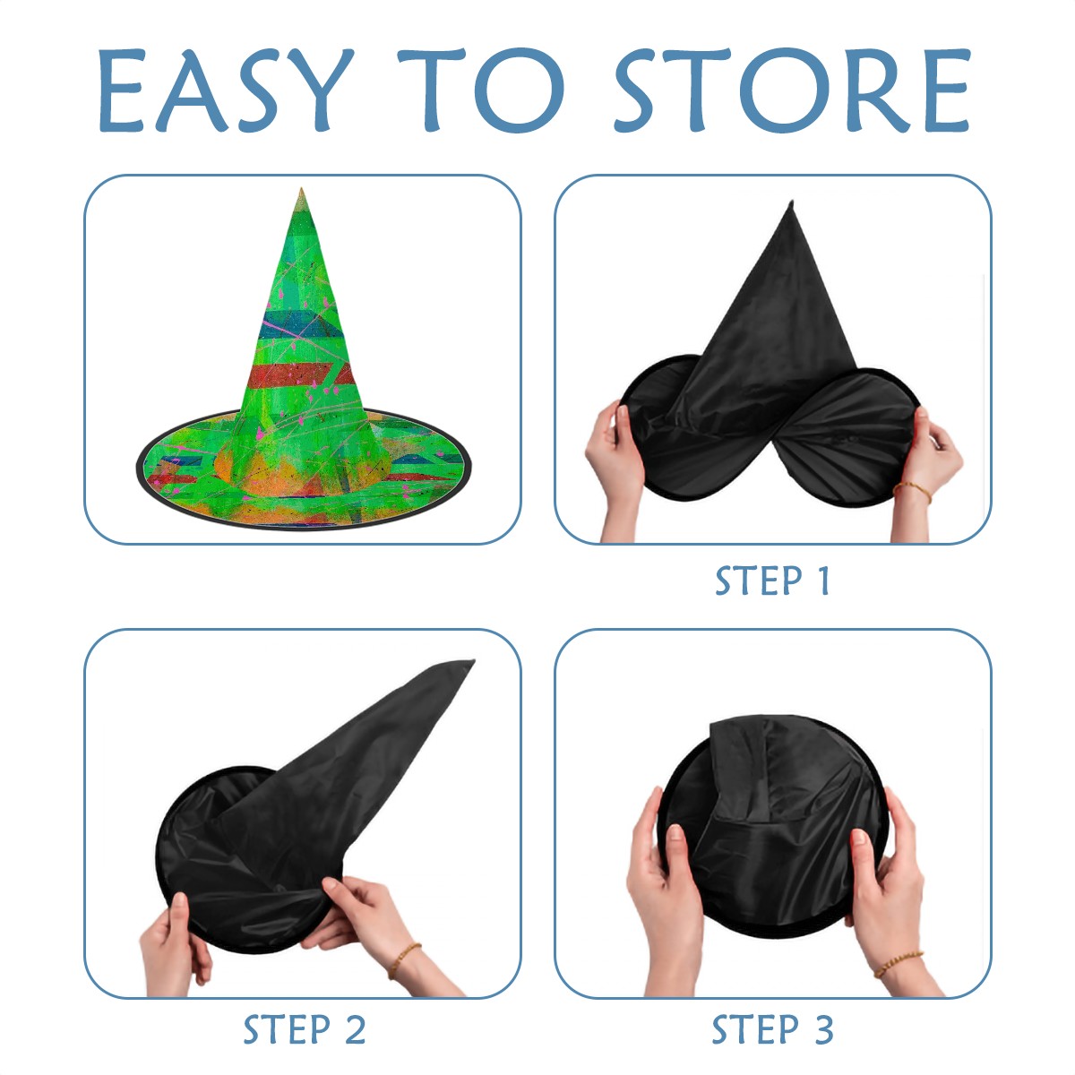 Gavin Scott Witch & Wizard Hat