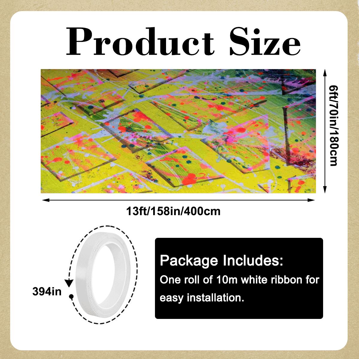 Gavin Scott Garage Door Banner Backdrop