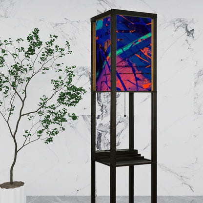 Gavin Scott Floor Lamp with Shelves (2 Colors)