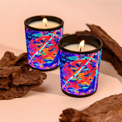 Gavin Scott Scented Black Jar Candle (6oz)