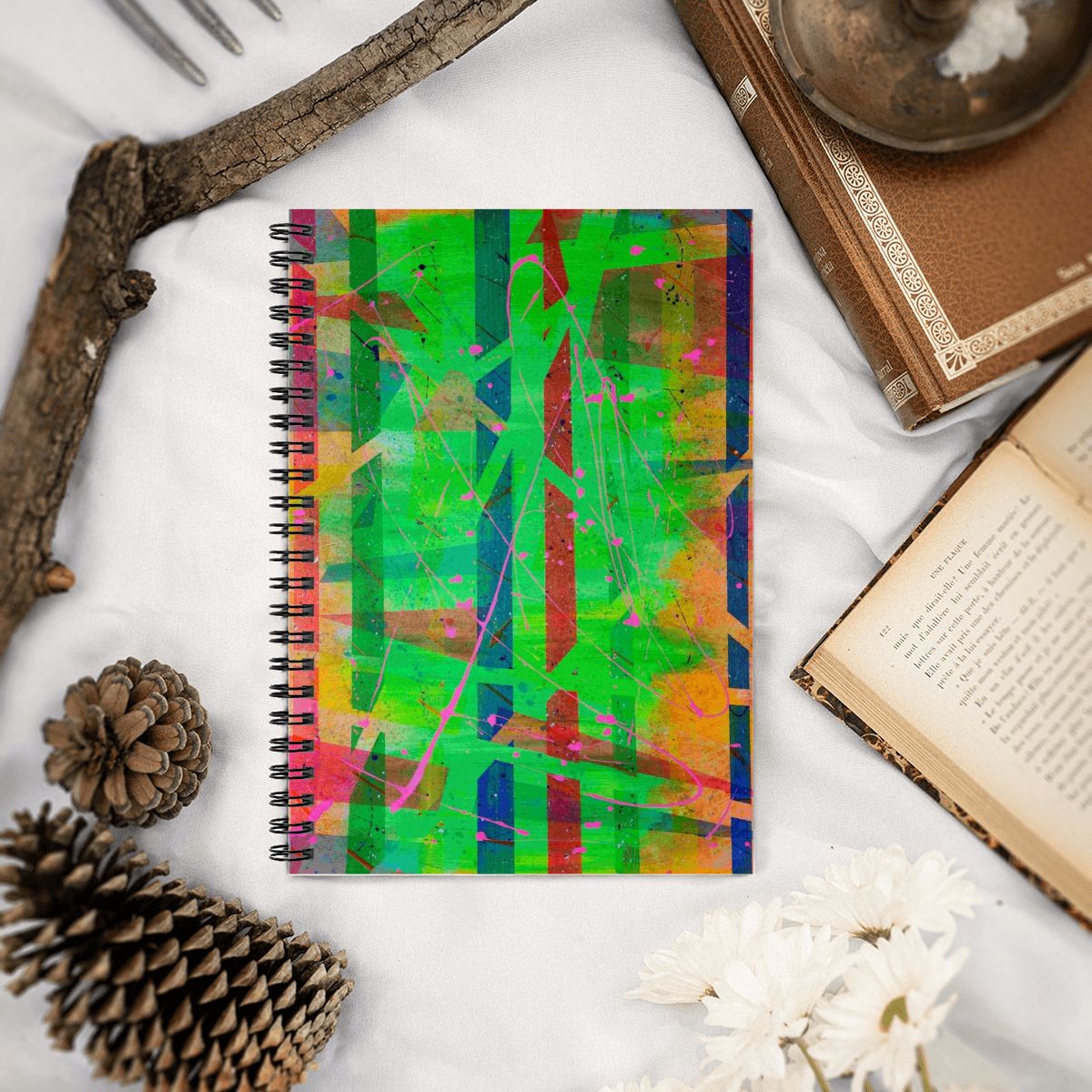 Gavin Scott Spiral Notebook