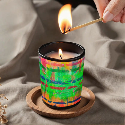 Gavin Scott Scented Black Jar Candle (6oz)