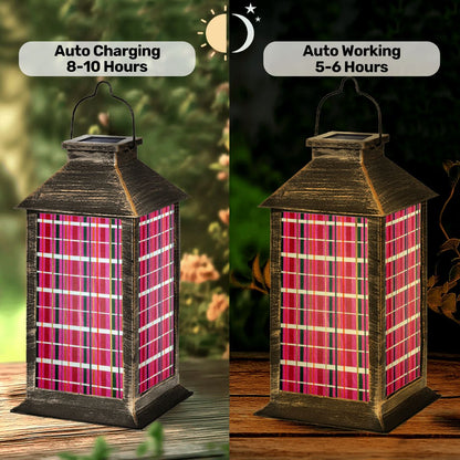 Gavin Scott Solar Powered Indoor/Outdoor Lantern
