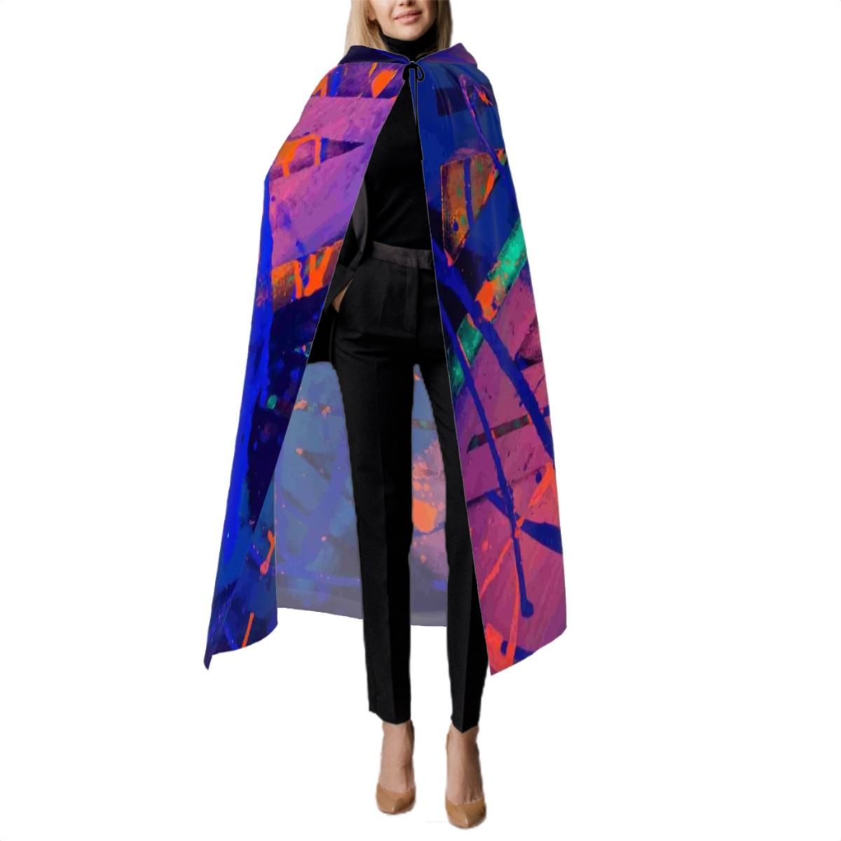 Gavin Scott Hooded Cloak