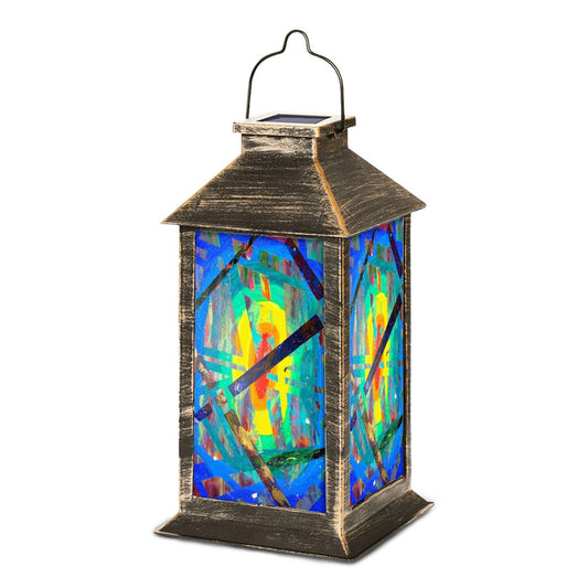Gavin Scott Solar Powered Indoor/Outdoor Lantern