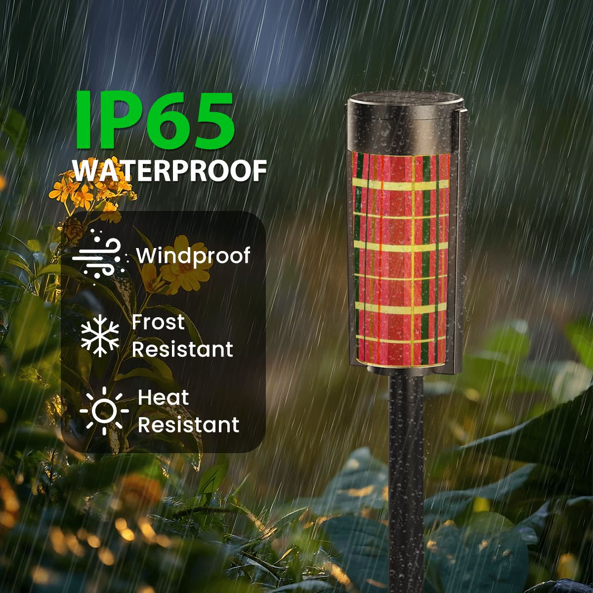 Gavin Scott Adjustable Outdoor Solar Lights (set of 4)