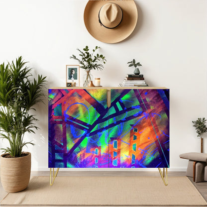 Gavin Scott Wooden Sideboard Cabinet