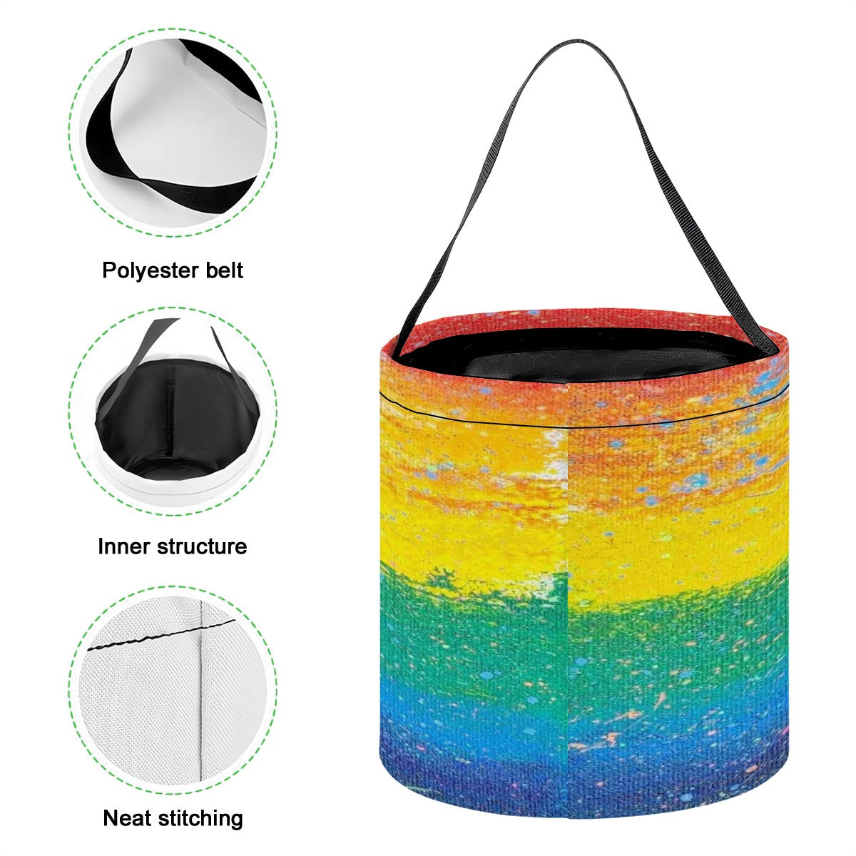 Gavin Scott Reusable Halloween Candy Bucket