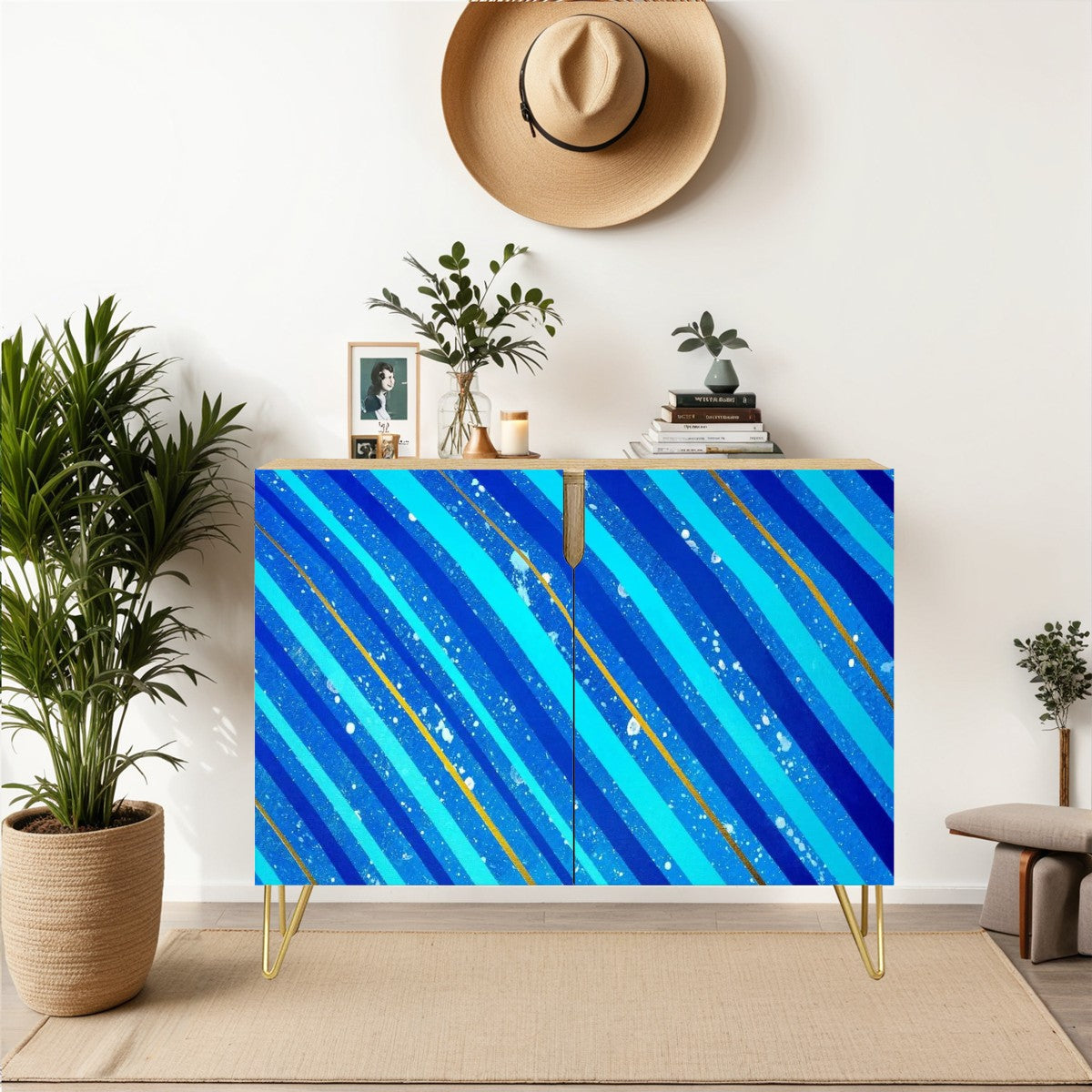 Gavin Scott Wooden Sideboard Cabinet