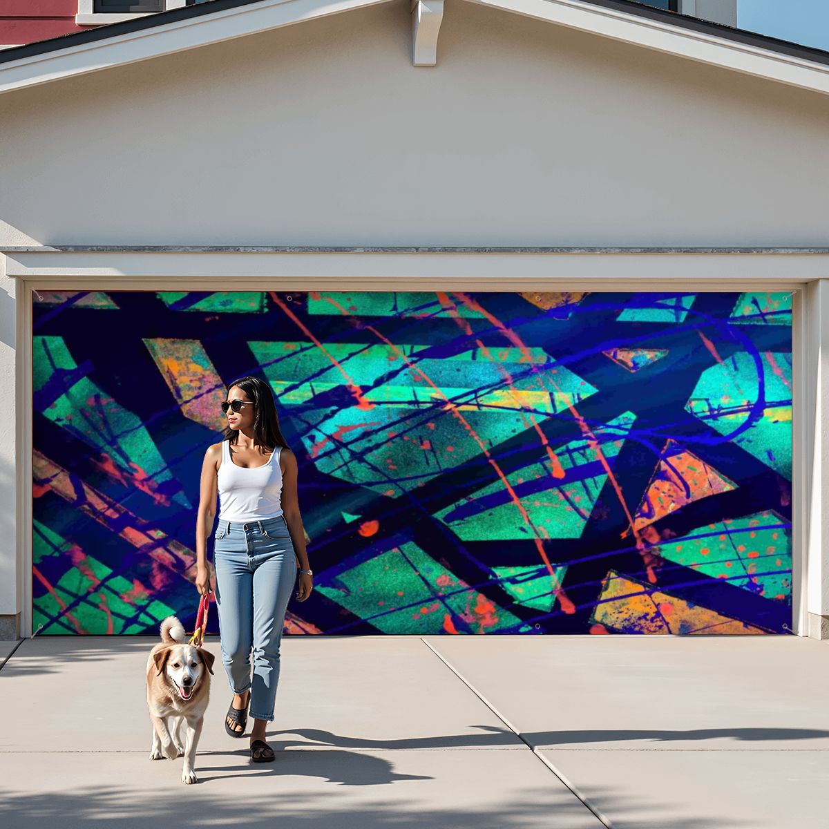 Gavin Scott Garage Door Banner Backdrop