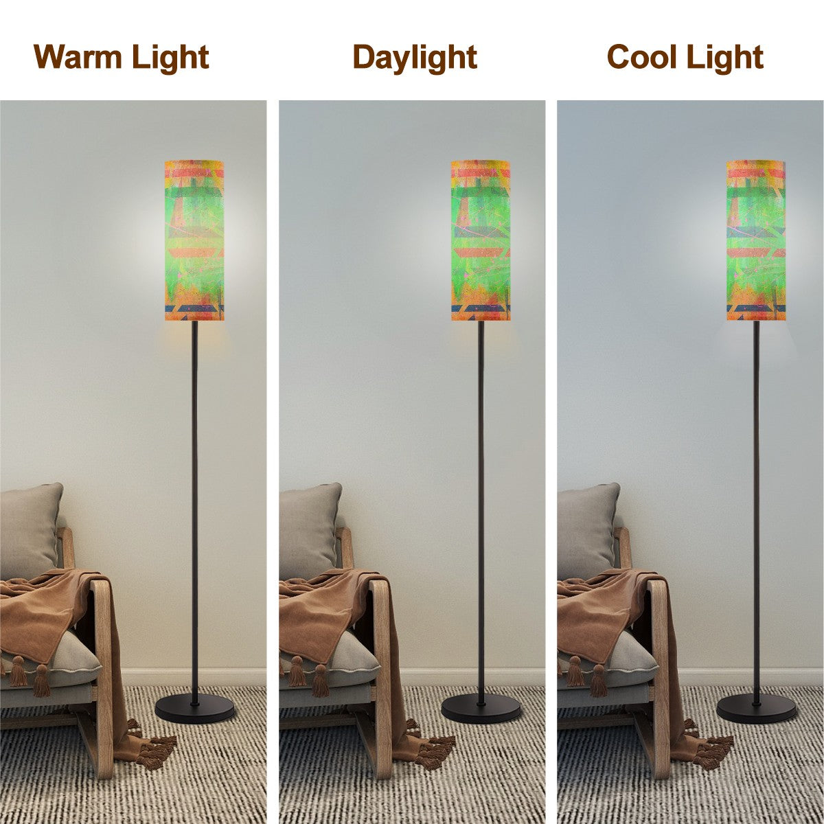 Gavin Scott Pillar Torch Floor Lamp