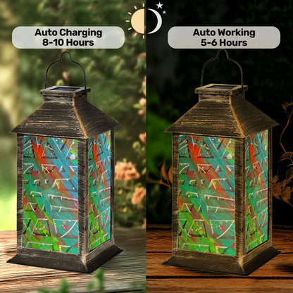 Gavin Scott Solar Powered Indoor/Outdoor Lantern