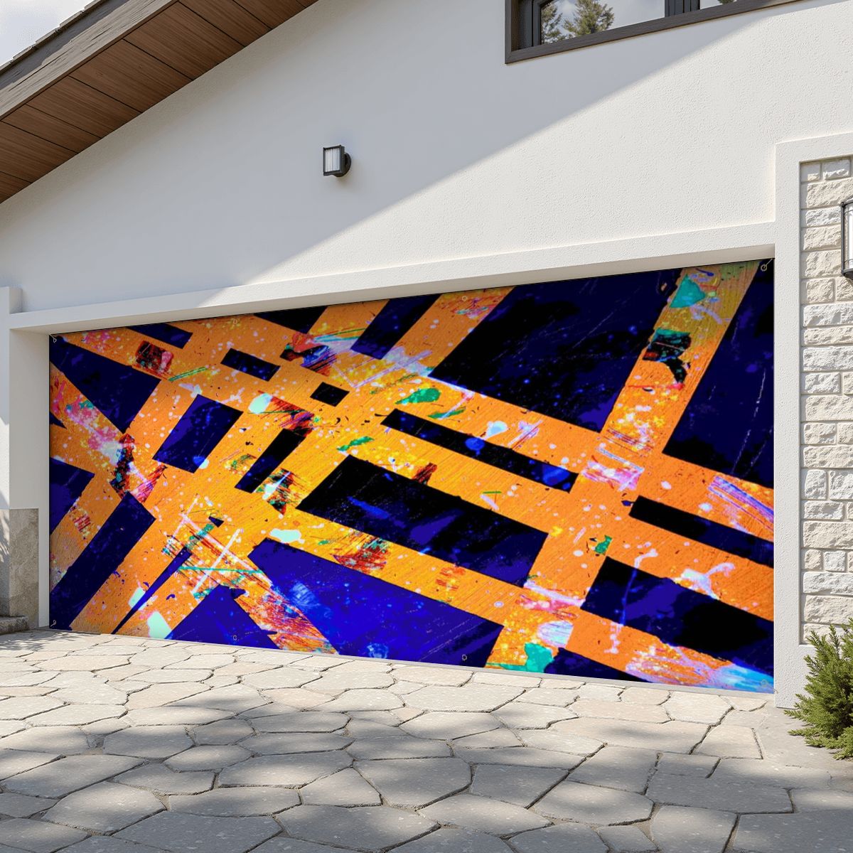 Gavin Scott Garage Door Banner Backdrop