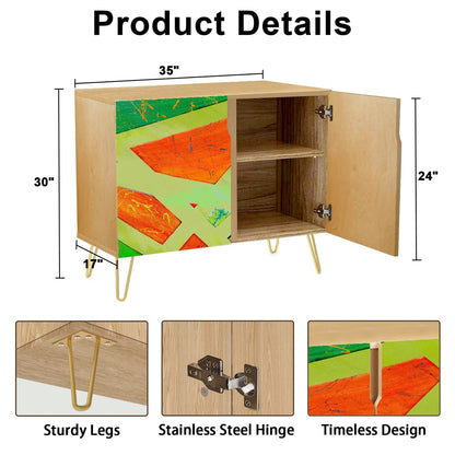 Gavin Scott Wooden Sideboard Cabinet