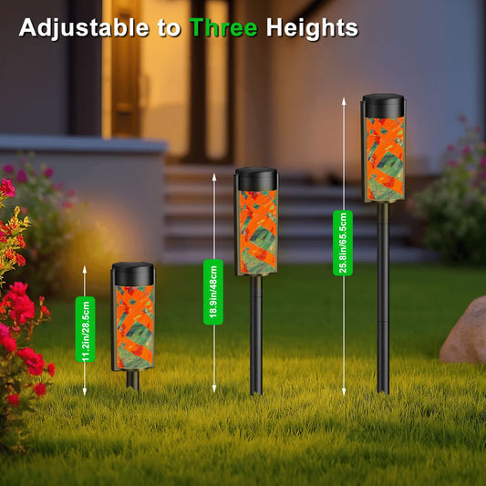 Gavin Scott Adjustable Outdoor Solar Lights (set of 4)